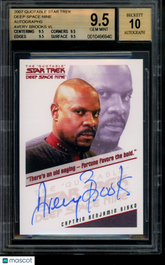 2007 Star Trek Deep Space Nine Autograph Avery Brooks Limited Auto BGS 9.5/10